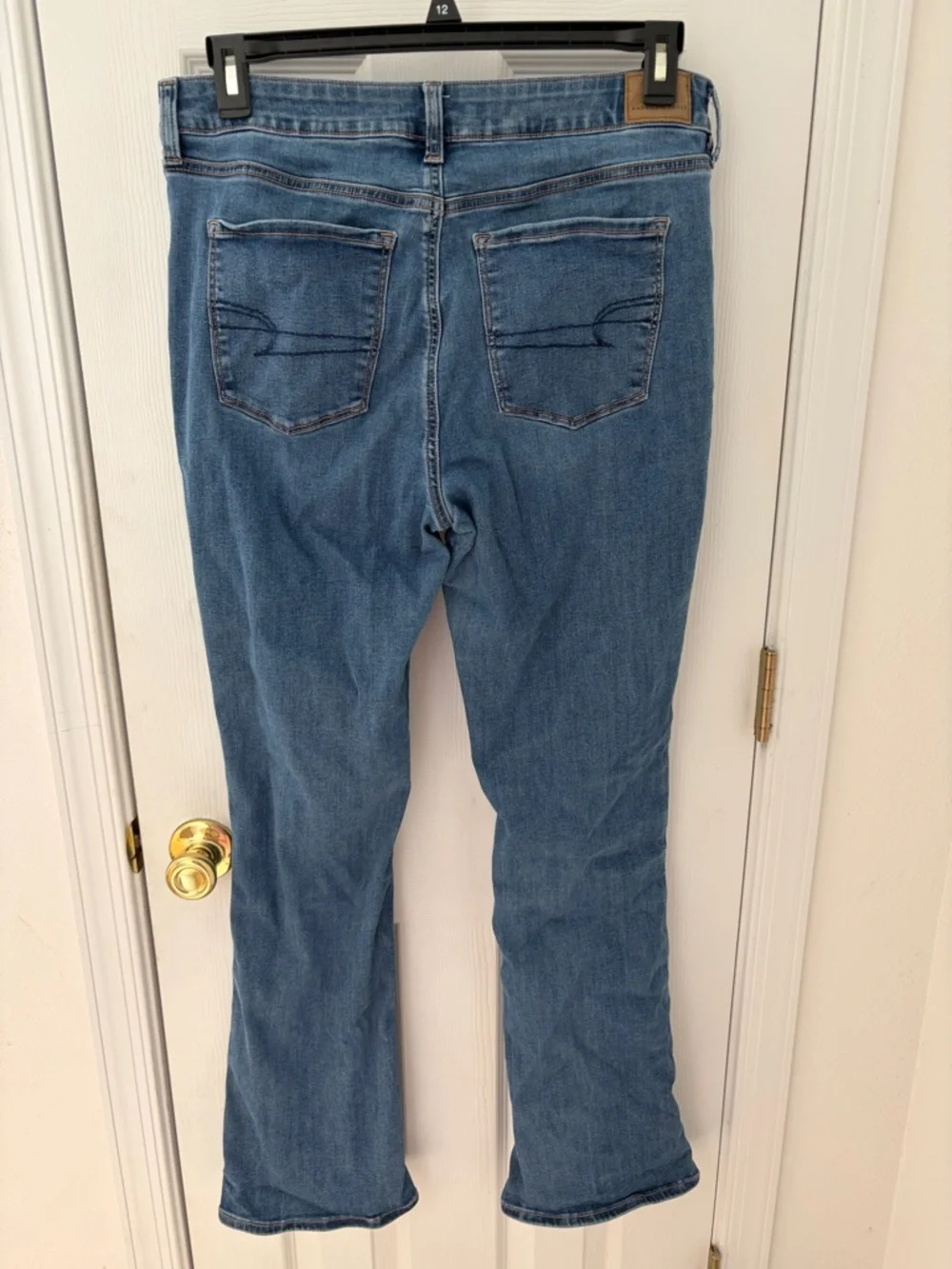 American Eagle Outfitters High Rise Skinny Kick Jeans - Picture 2 of 5